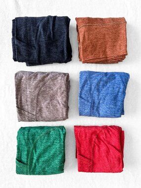 BUNDLE OF 6 - OFFLINE By Aerie The Hugger High Waisted Pocket Leggings - Size S